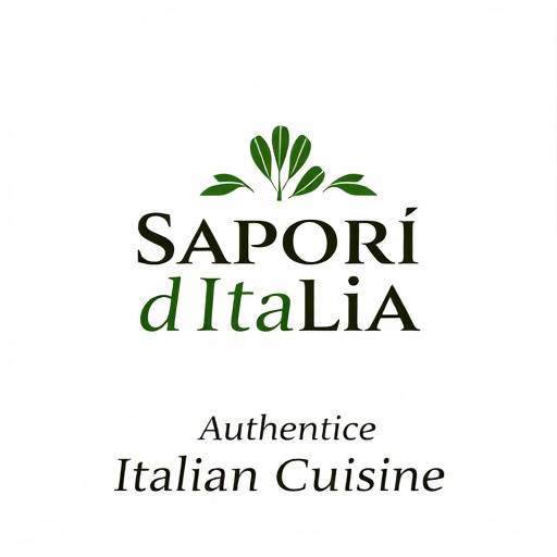 Logo di Sapori d'Italia con testo 'Sapori d'Italia - Autentica Cucina Italiana'.